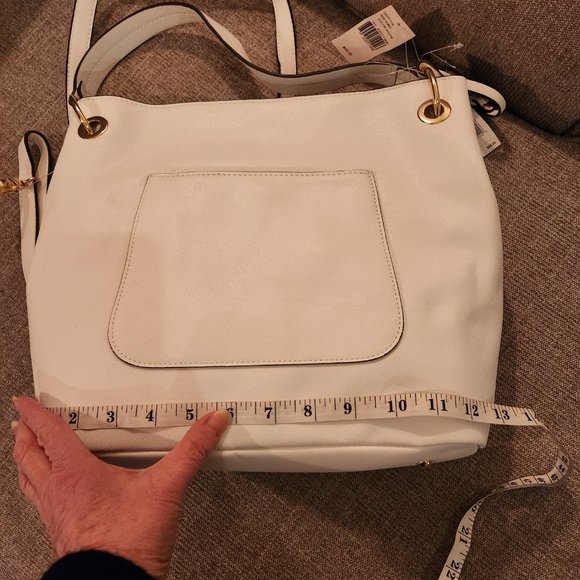 Nicole Miller New York White Purse Bag NWT - Picture 13 of 15